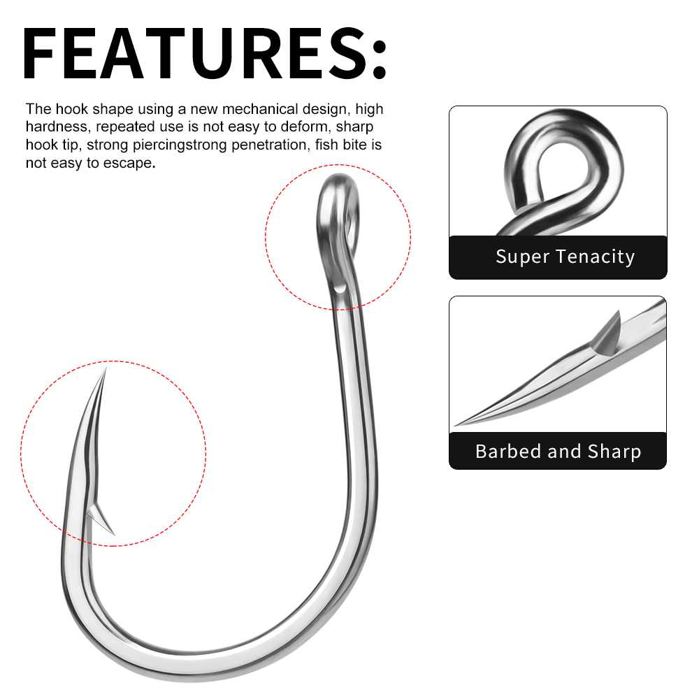 PROBEROS 10 sztuk/partia Haczy – Fishing Hook Assortment recenzja i cena