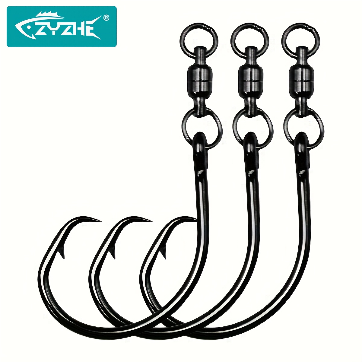 ZYZHE 3/6/9 szt. Haczyki okrąg – Fishing Hook Circle recenzja i cena